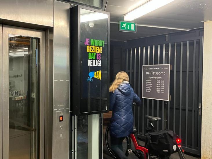 Slimme spiegel helpt bij herinneren aan aanzetten fietsverlichting