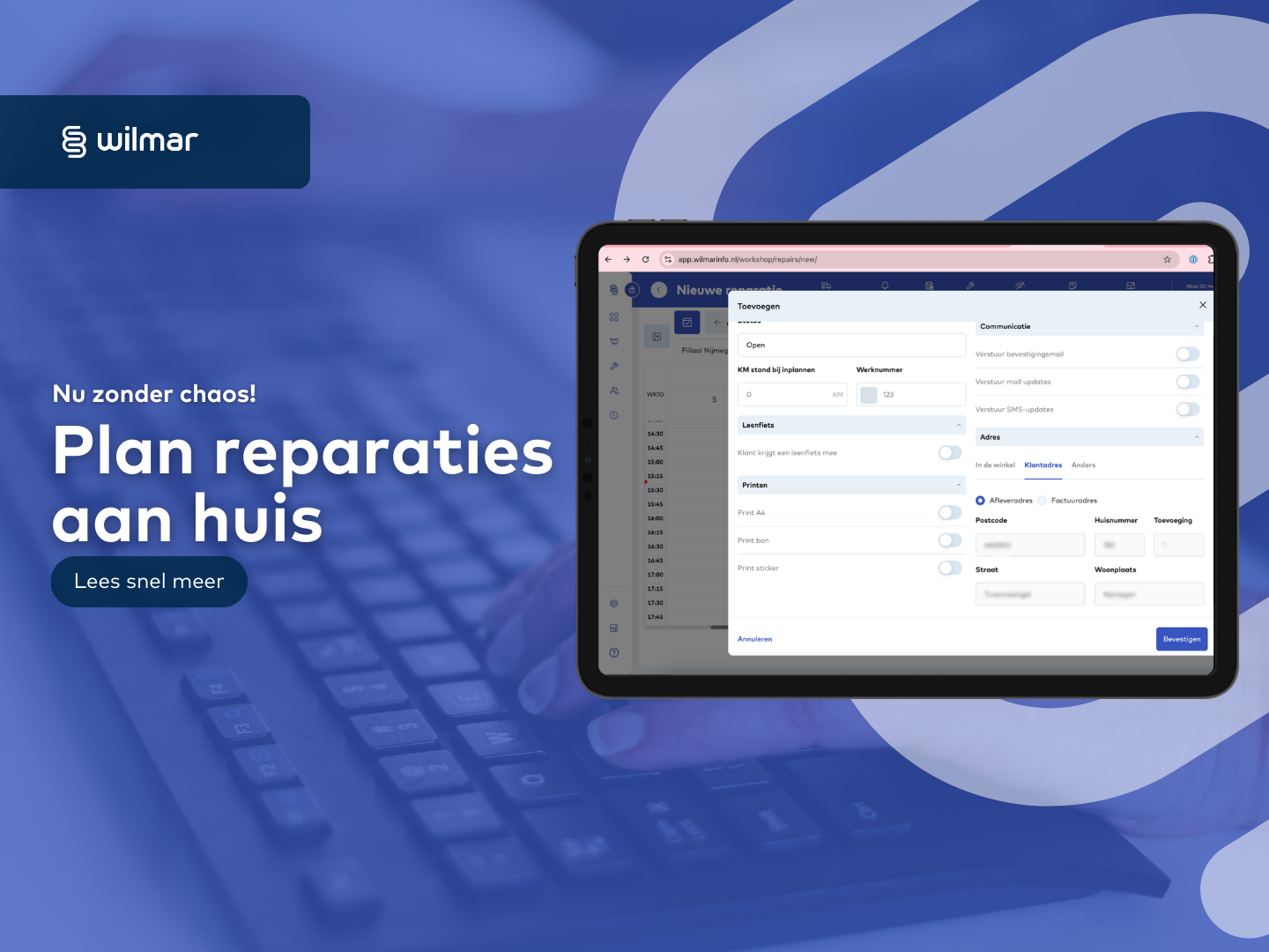 Nieuw: Plan gemakkelijk reparaties aan huis!